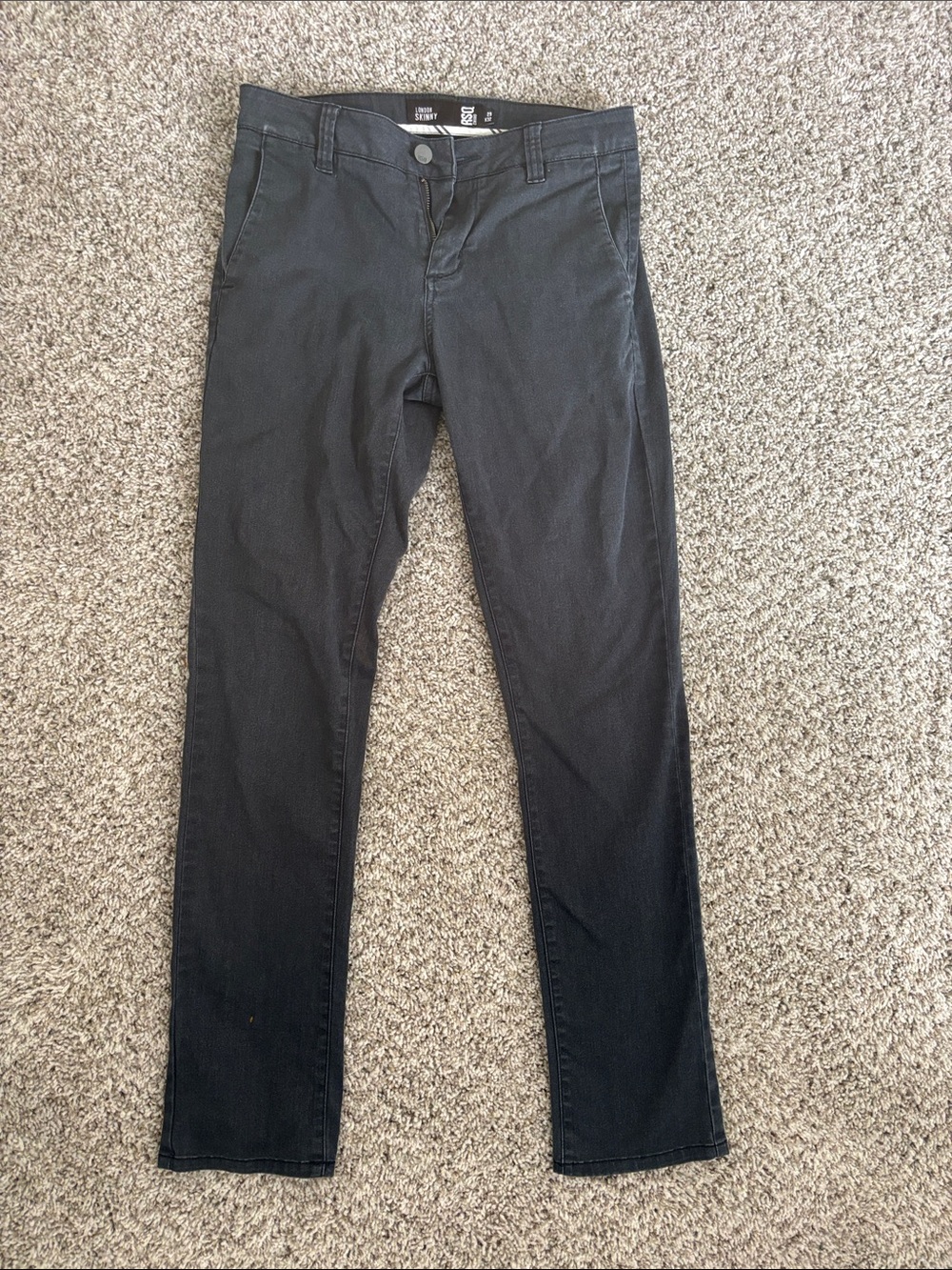dark blue/navy straight-leg Chino RSQ Pants